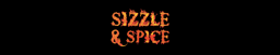 Sizzle & Spice Camden logo.